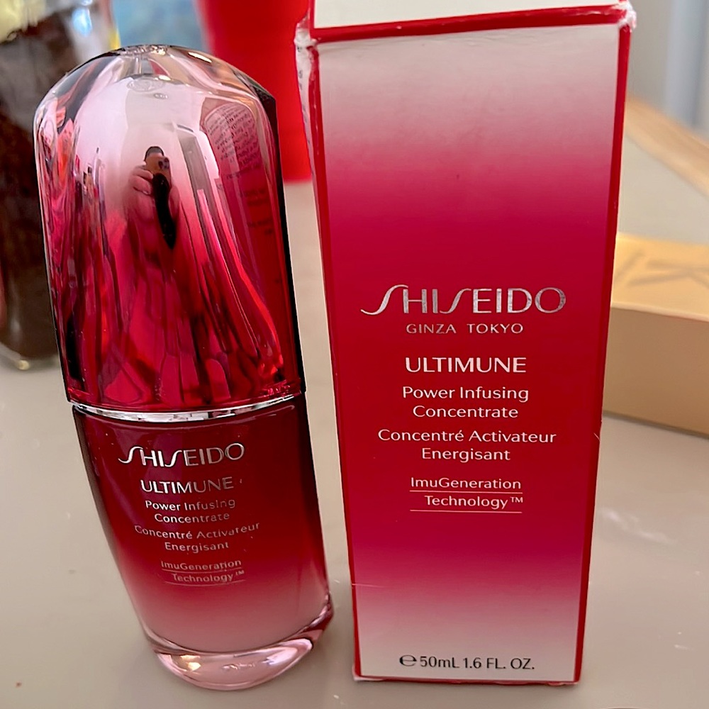 NWOT, Shiseido 1.6 Fl oz full-sized bottle. The box is damaged. Not the bottle.